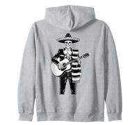 Orgullo de la Bandera Mexicana de México, Herencia hispana, Esqueleto Mexicano Sudadera con Capucha