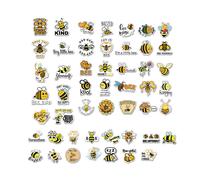 Orgullo de los polinizadores: Pegatina para portátil "Salvemos a las abejas", resistente al agua y a los arañazos, diseño fácil de aplicar para