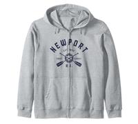Orgullo de Recuerdos de Newport Rhode Island RI Sudadera con Capucha