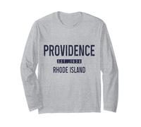 Orgullo de Recuerdos de Providence Rhode Island RI Manga Larga