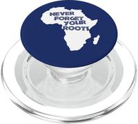 Orgullo del Mapa Africano Nunca Olvides Tus raíces PopSockets PopGrip para MagSafe