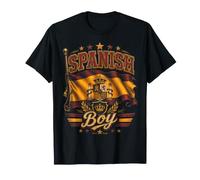 Orgullo Español Niño Spanish Boy Español Identidad Patria Camiseta