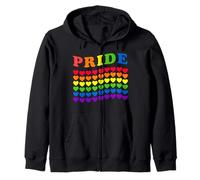 Orgullo Gay Corazones Amor Igualdad Arco Iris Lesbianas Que Sudadera con Capucha