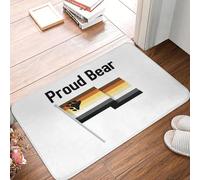 Orgullo Gay del Oso de Orgullo de la Bandera Lgbt antideslizante Estera Estera en el Piso de Alfombras y tapetes para Cocina Entrada de la Casa, cuarto de Baño sala de estar de Bandolero Esteras