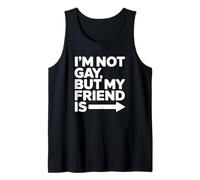 Orgullo Gay - No Soy Gay, Pero mi Amigo es Camiseta sin Mangas