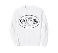 Orgullo Gay Social Club Vintage Estilo EST Igualdad Sudadera