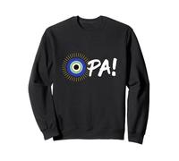 Orgullo Griego Mal De Ojo Palabra Opa! Griego Hombre Mujer Grecia Sudadera