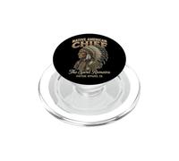 Orgullo indígena de Estilo Vintage de Jefe Nativo Americano PopSockets PopGrip para MagSafe