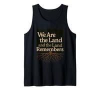Orgullo Indígena Voz Nativa Land Back Fuerza Cultural Camiseta sin Mangas