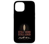 Orgullo Indígena Voz Nativa Land Back Fuerza Cultural Carcasa para iPhone 15