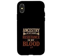 Orgullo Indígena Voz Nativa Land Back Fuerza Cultural Carcasa para iPhone X/XS