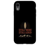 Orgullo Indígena Voz Nativa Land Back Fuerza Cultural Carcasa para iPhone XR