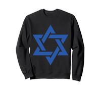 Orgullo Israelí Heritage Bandera del país gráfico Sudadera