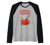 Orgullo italiano Ruidoso Pasta Cultura Patrimonio Familiar Humor Camiseta Manga Raglan