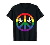 Orgullo LGBT Arco Iris Paz Camiseta