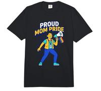 Orgullo mamá Orgulloso Bandera Arco Iris celebración Igualdad Diversidad Comfort Colors Adult Heavyweight T-Shirt
