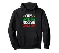 Orgullo Mexicano Cinco De Mayo Lindo hasta Que Mi Mexicano Salga Sudadera con Capucha