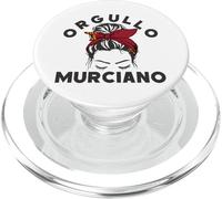 Orgullo Murciano Cinta Bandera Murcia Moño Desordenado PopSockets PopGrip para MagSafe