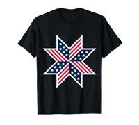 Orgullo Nativo Americano Rojo Blanco Azul Estrella sabiduría Fuerza Camiseta