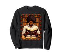 Orgullo Negro Mes de la Historia Afro Bibliotecaria Lectura Sudadera