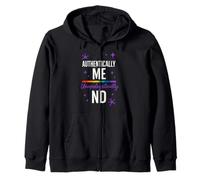 Orgullo neurodivergente ADHD Autismo Aceptación Regalo Diferente Sudadera con Capucha