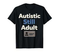 Orgullo neurodivergente para Adultos autistas Aceptación del Autismo Camiseta