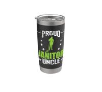 Orgullo Orgullo Custodio Tío Conserje Orgul Vaso térmico de acero inoxidable de doble pared