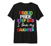 Orgullo Orgullo Madrastra Amo a Mi Hija Chica Mamá Lesbianas Mamás Camiseta Premium