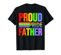 Orgullo Orgullo Padre Arco Iris Gay Lesbianas Niño Amor & Apoyo Camiseta
