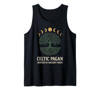 Orgullo pagano Celta Triskelion Árbol de la Vida Heritage Magic Camiseta sin Mangas