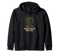 Orgullo pagano Celta Triskelion Árbol de la Vida Heritage Magic Sudadera con Capucha