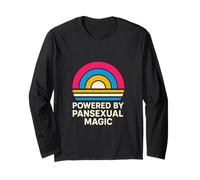 Orgullo pansexual impulsado por Magic LGBTQ+ Pan Pride unisex Manga Larga