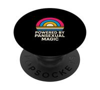 Orgullo pansexual impulsado por Magic LGBTQ+ Pan Pride unisex PopSockets PopGrip Adhesivo