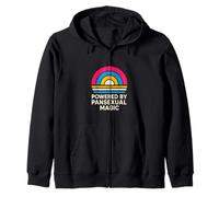 Orgullo pansexual impulsado por Magic LGBTQ+ Pan Pride unisex Sudadera con Capucha