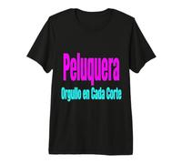 Orgullo Peluquera Cortés Style and Pasion Camiseta Premium