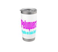 Orgullo Peluquera Cortés Style and Pasion Vaso térmico de acero inoxidable de doble pared