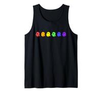 Orgullo Rainbow Ghost Graphic Camiseta sin Mangas