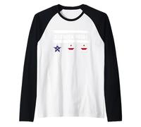 Orgullo Redneck | Sur Tri-Star Nation Camiseta Manga Raglan