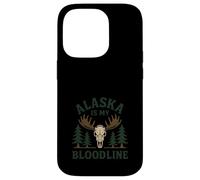 Orgullo Salvaje de Alaska Last Frontier Alce Bear Paw Carcasa para iPhone 14 Pro