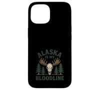 Orgullo Salvaje de Alaska Last Frontier Alce Bear Paw Carcasa para iPhone 15