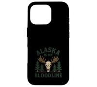 Orgullo Salvaje de Alaska Last Frontier Alce Bear Paw Carcasa para iPhone 16 Pro