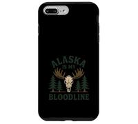 Orgullo Salvaje de Alaska Last Frontier Alce Bear Paw Carcasa para iPhone 7 Plus/8 Plus