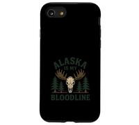 Orgullo Salvaje de Alaska Last Frontier Alce Bear Paw Carcasa para iPhone SE (2020) / 7/8