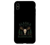Orgullo Salvaje de Alaska Last Frontier Alce Bear Paw Carcasa para iPhone XS MAX