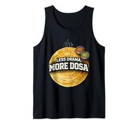 Orgullo Tamil Sri Lanka Less Drama More Dosa Camiseta sin Mangas