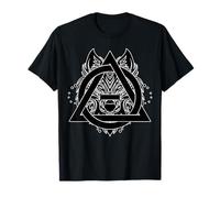 Orgullo Therian de Theta Delta Wolf Camiseta