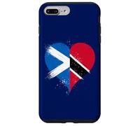 Orgullo Trini Escocesa La Bandera Trinidad y Tobago Escocia Carcasa para iPhone 7 Plus/8 Plus
