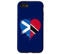 Orgullo Trini Escocesa La Bandera Trinidad y Tobago Escocia Carcasa para iPhone SE (2020) / 7/8
