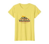 Orgullo Venezulano, símbolo patriótico para ciudadanos Orgullosos Camiseta, Mujer, Limón, M