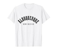 Orgullo Vintage de Albuquerque Nuevo México Camiseta gráfica económica, Hombre, Blanco, L
